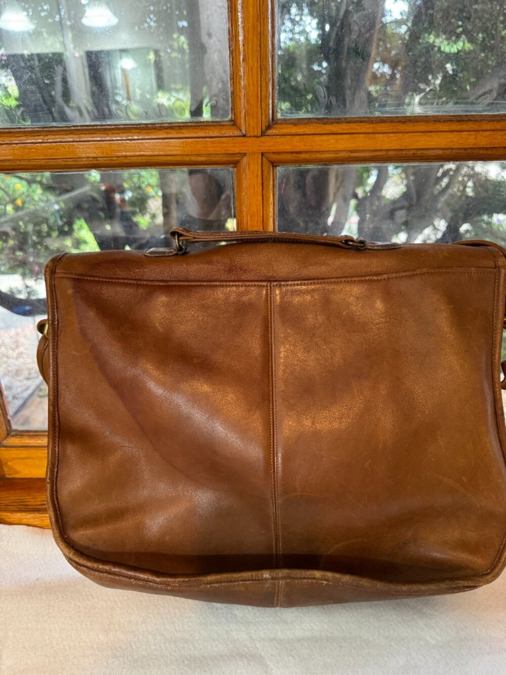 Coach Vintage Travel Carryall/Duffle sack, Tobac/Brown - Picture 3 of 7